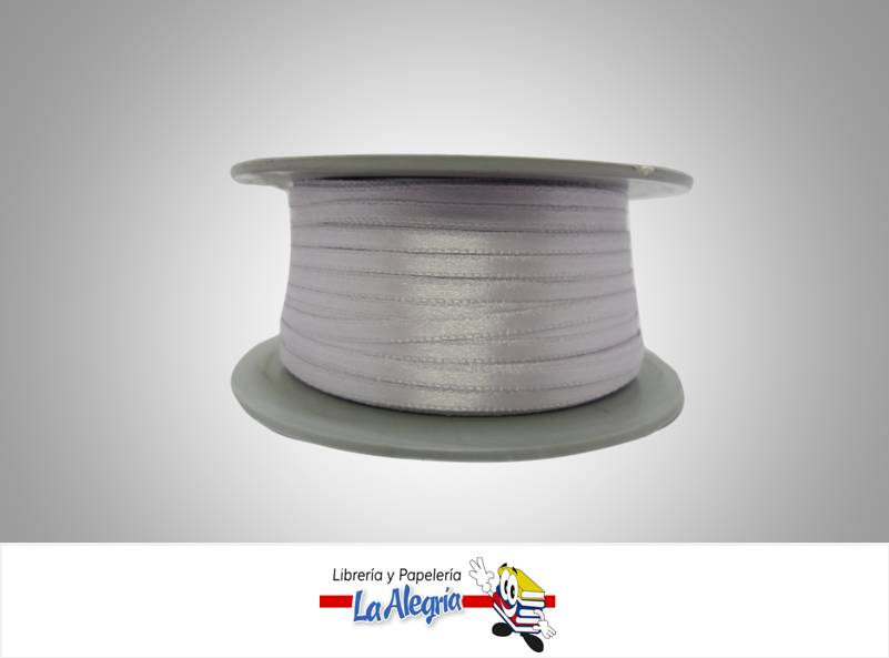 CINTA RASO 03MM MORADO CLARO XMETRO MARCA S/M   