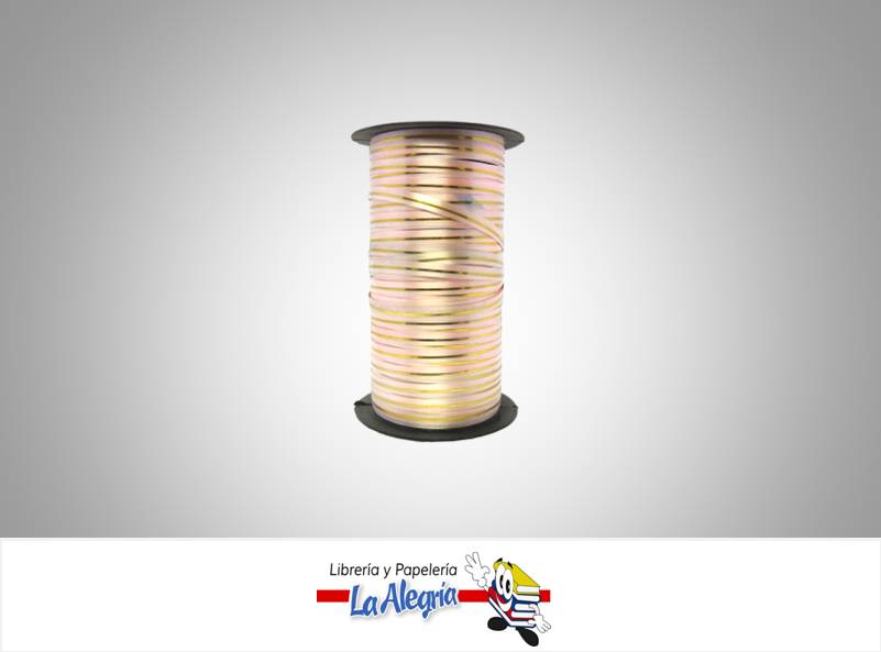 CINTA REGALO B/D 10MM ROSADO CLAROXMETRO MARCA S/M   