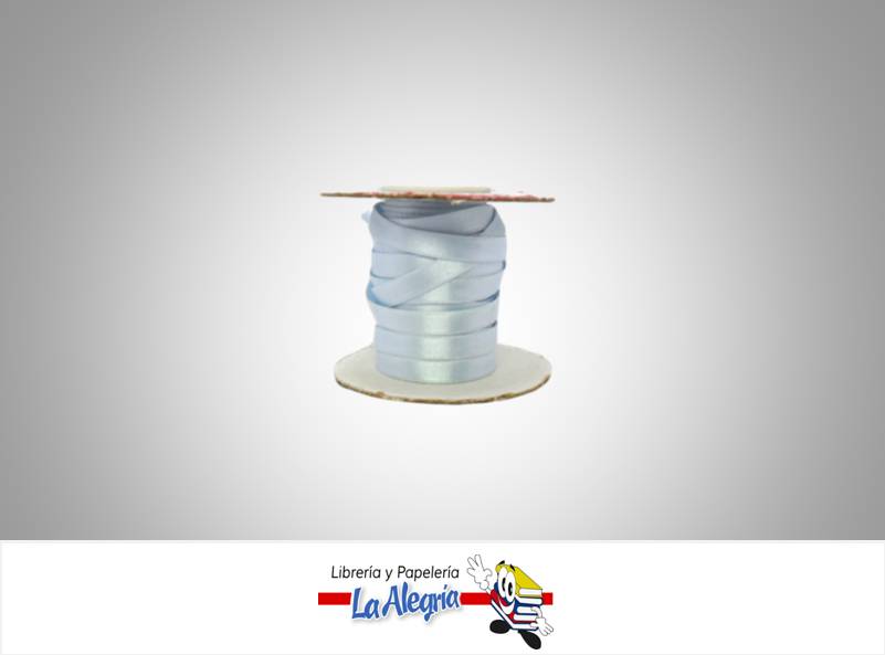 CINTA RASO 06MM AZUL CLARO XMETRO MARCA S/M   