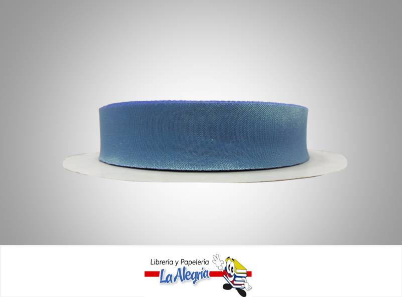 CINTA RASO 25MM MORA AZUL XMETRO MARCA S/M   