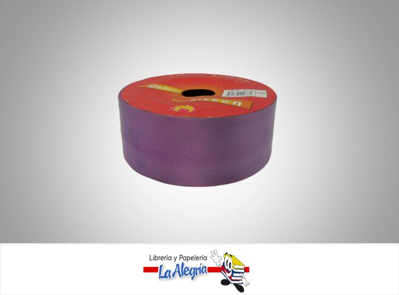 CINTA DE REGALO 50MM MORADO XMETRO MARCA COLOUR RIBBON   