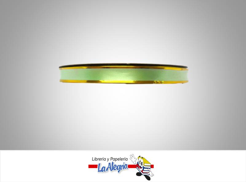 CINTA REGALO B/D 10MM VERDE AGUA XMETRO MARCA S/M   