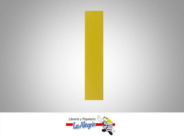 PAPEL CREPE 50X200CM AMARILLO UND MARCA MAYKA