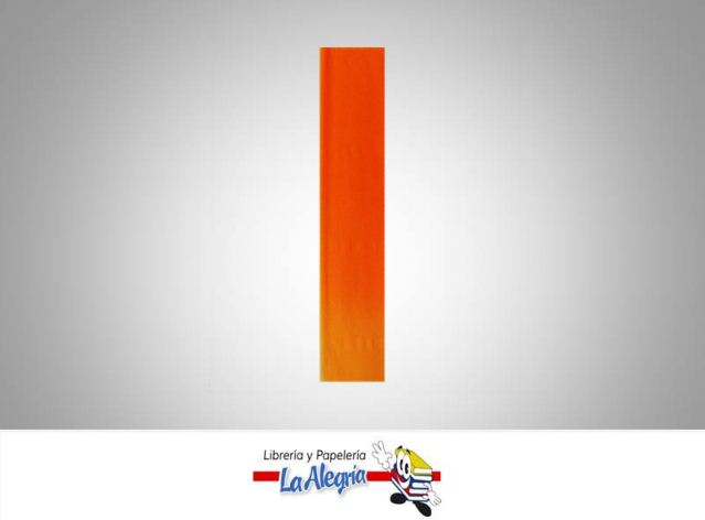 PAPEL CREP/ 50X200CM NARANJA UND MARCA S/M   