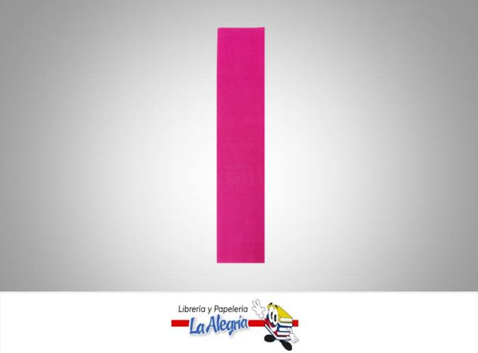 PAPEL CREPE 50X200CM FUCSIA UND MARCA S/M