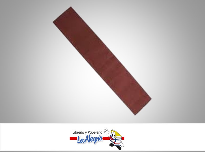 PAPEL CREPE MARRON 50X200CM UND    
