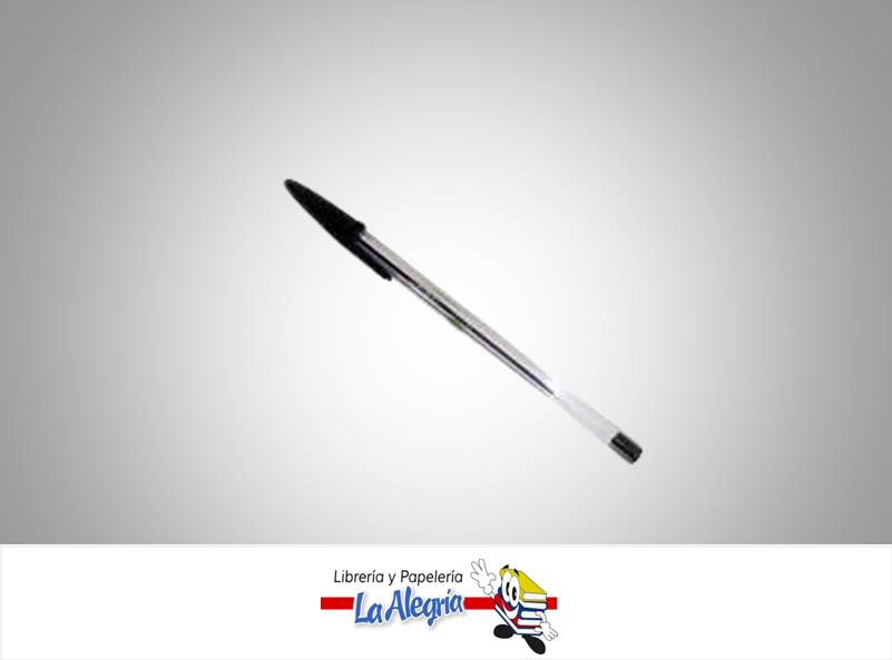 BOLIGRAFO TRIANGULAR CON TAPA 1,0MM NEGRO UND MARCA CRISVI