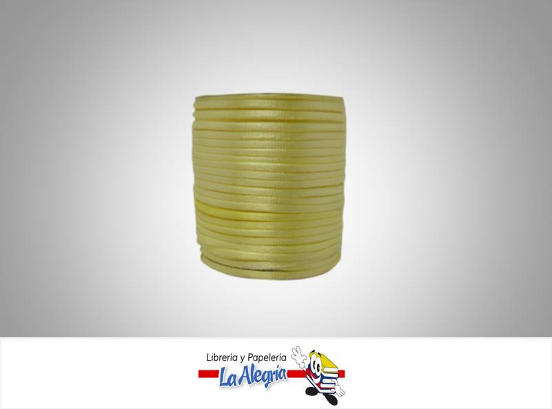 CINTA RABO DE RATON 03MM AMARILLO CLA XM MARCA S/M   