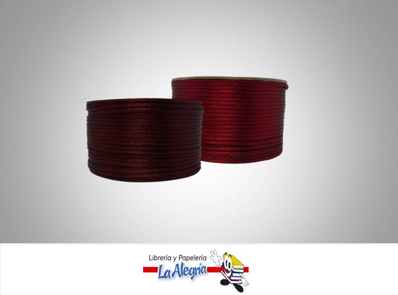 CINTA RABO DE RATON 03MM VINOTINTO XMT MARCA S/M   