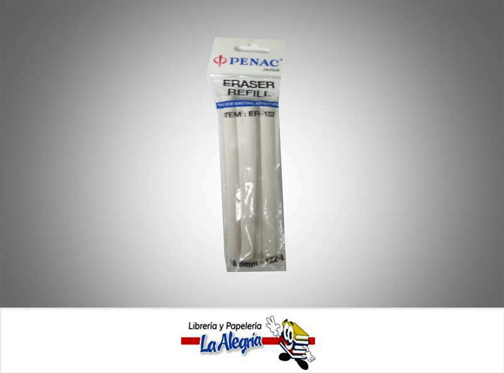 BORRADOR REPUESTO6,8MMX122-L ER-122 PAQ 5 UND. MARCA PENAC