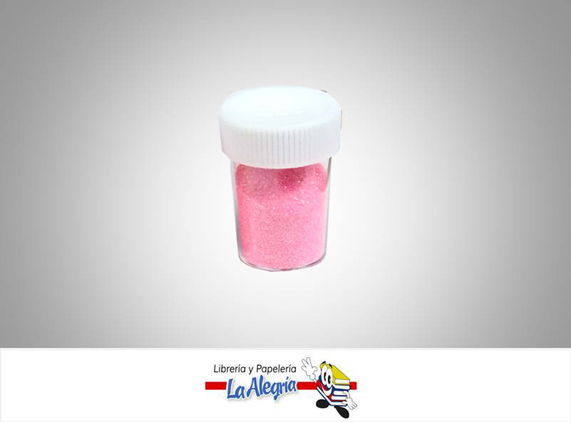ESCARCHA NEON 10GR ROSADO UND MARCA S/M
