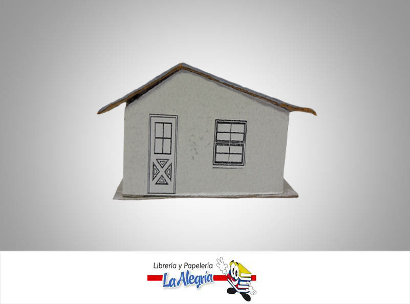 CASA P/MAQUETA 1 PISO ESC 1:125 UND MARCA S/M   