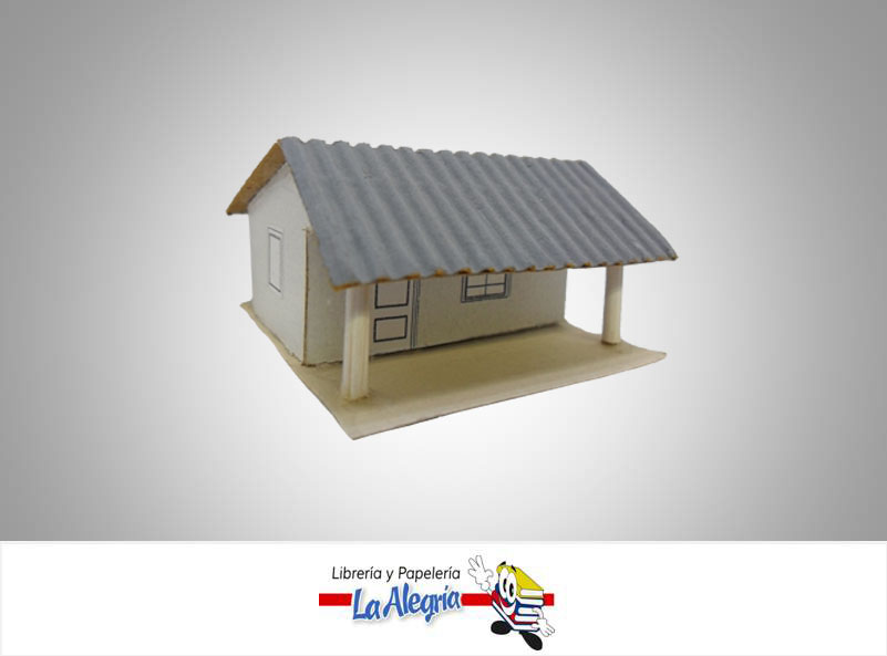 CASA P/MAQUETA 1 PISO ESC 1:125 UND MARCA S/M   