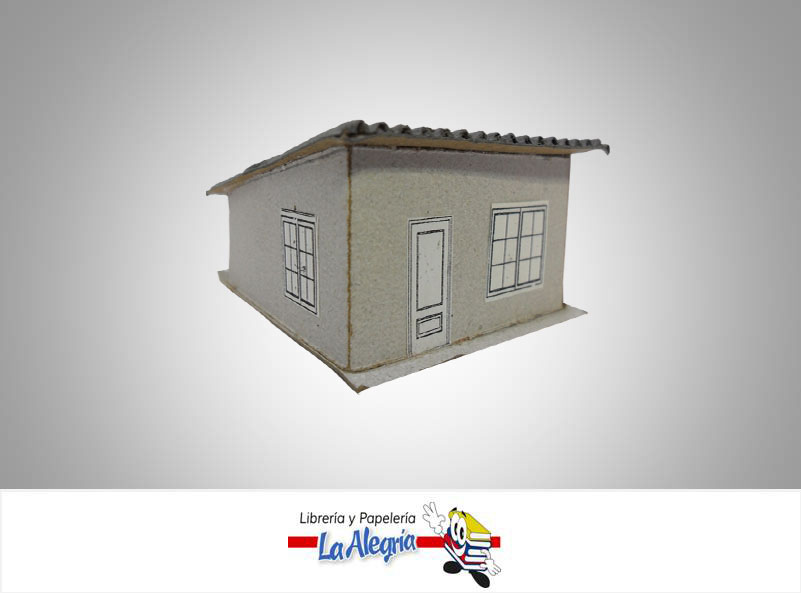 CASA P/MAQUETA 1 PISO ESC 1:125 UND MARCA S/M   