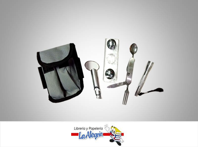 SET DE LINTERNA Y MULTIUSO UND    