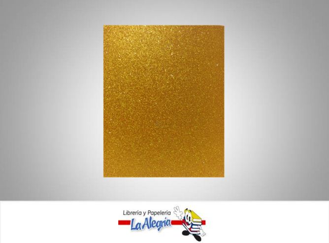 FOAMI ESCARCHADO CARTA NARANJA UND MARCA S/M   