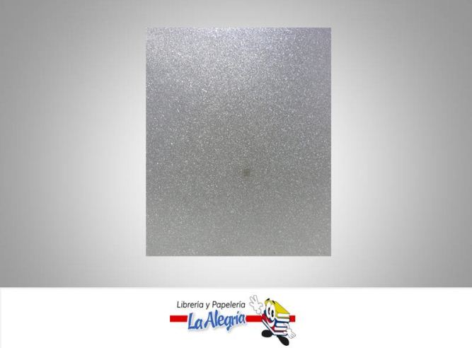 FOAMI ESCARCHADO CARTA PLATA UND MARCA S/M   