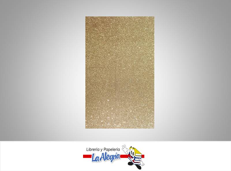 FOAMI ESCARCHADO CARTA DORADO OSCURO UND