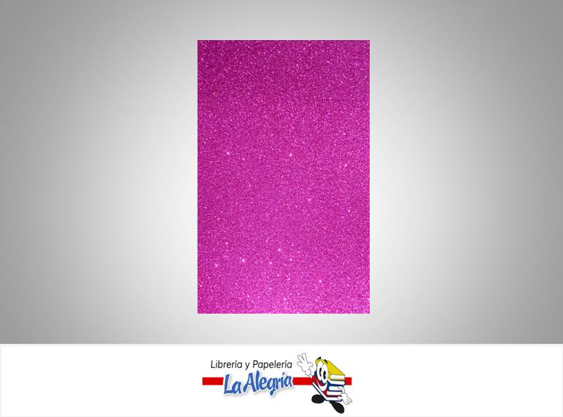 FOAMI ESCARCHADO CARTA MAGENTA UND MARCA S/M   