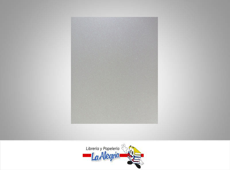 FOAMI ESCARCHADO DOBLE CARTA BLANCO MARCA S/M   