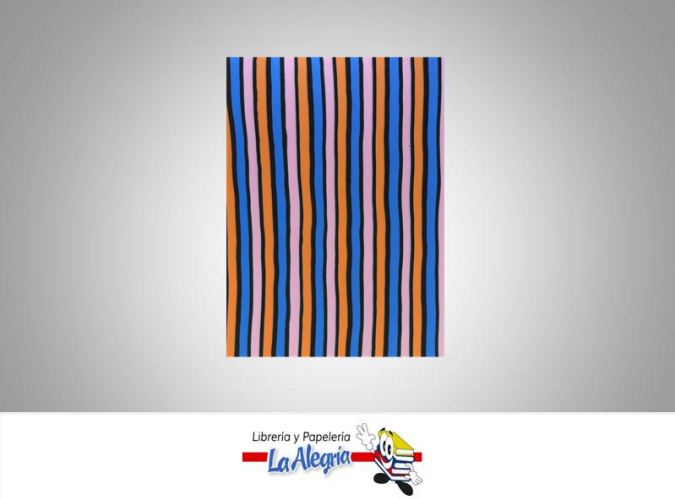 FOAMI ESTAMP FRANJA CARTA ROSADO UND MARCA S/M   