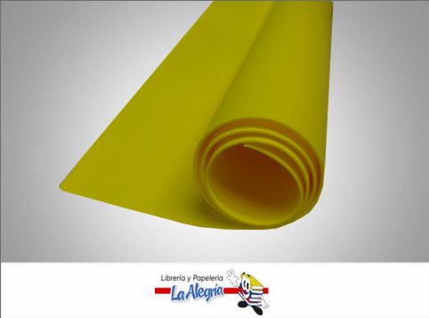 FOAMI LAMINA 66CMX96CM AMARILLO MARCA S/M   