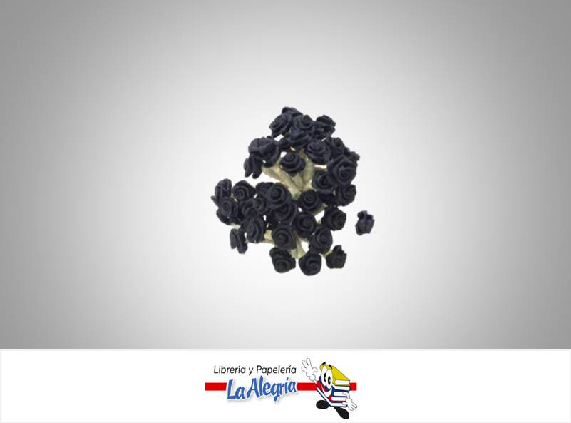 ROSA ARTIFICIAL 09MM NEGRO 12 UND MARCA S/M   