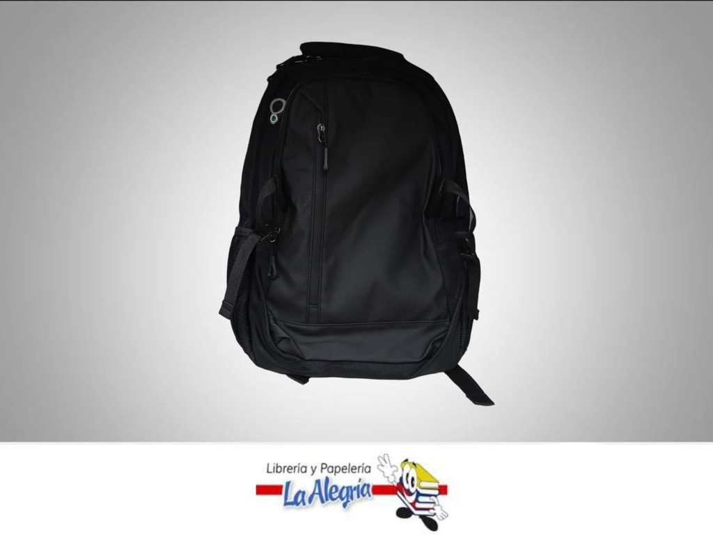MORRAL PORTA LAPTOP GA301B CON USB NEGRO MARCA OFIMUNDO