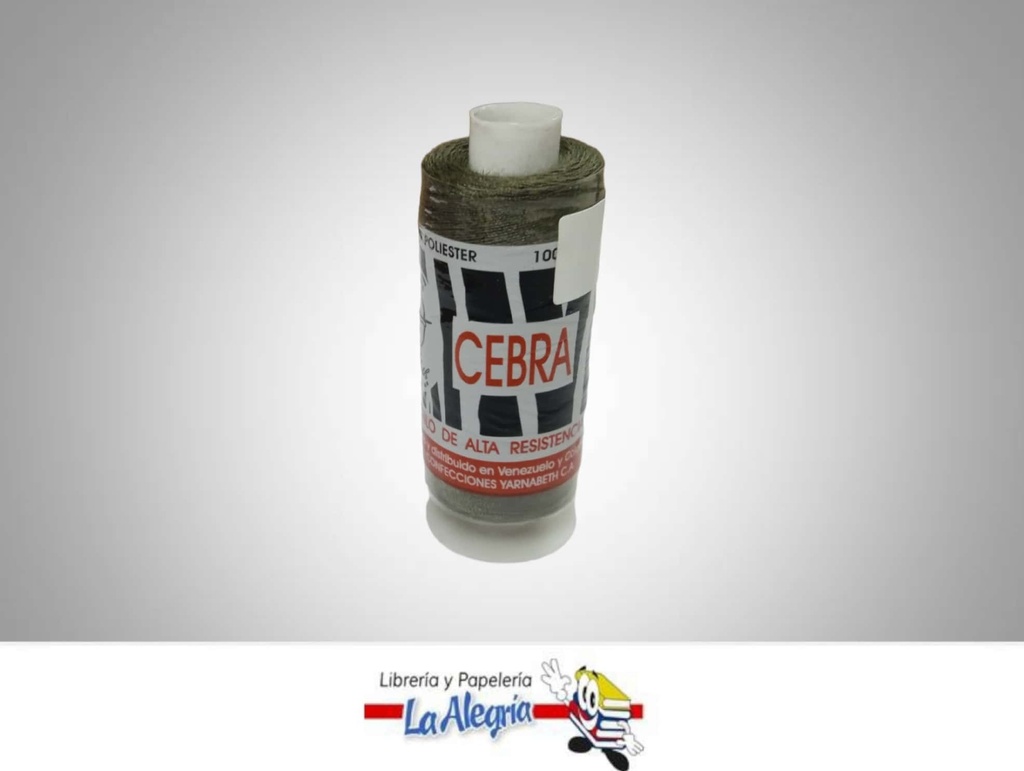 HILO PARA COSER 400 YAD VERDE OL UND MARCA CEBRA   