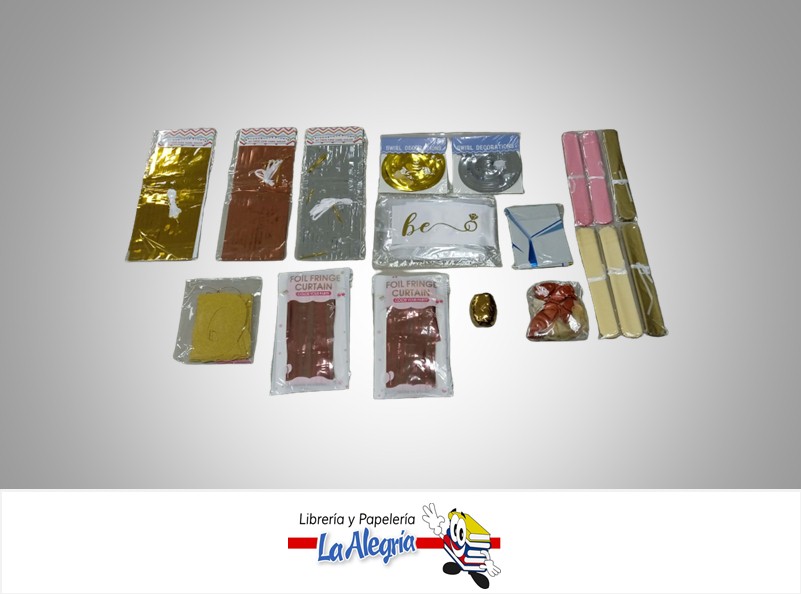 KIT FIESTA NOVIA 18 PZ MARCA S/M   