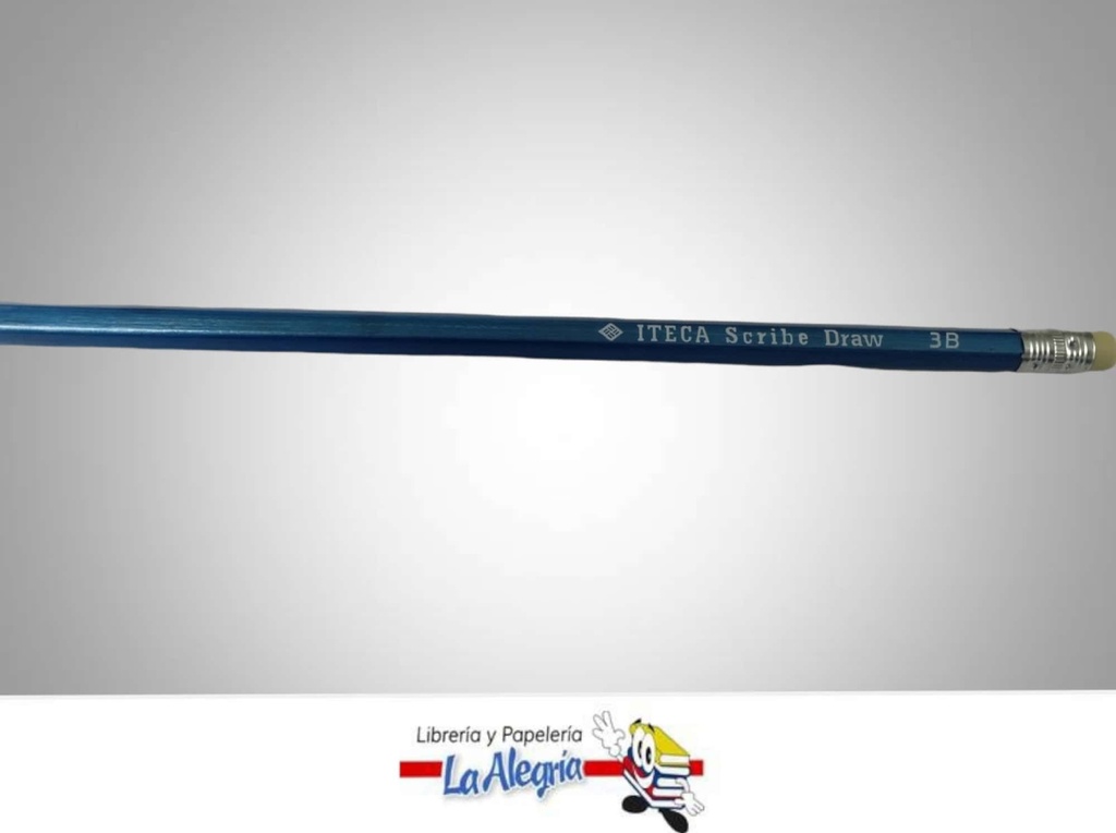 LAPIZ DE DIBUJO 3B HEXAGONAL UND MARCA NATARAJ