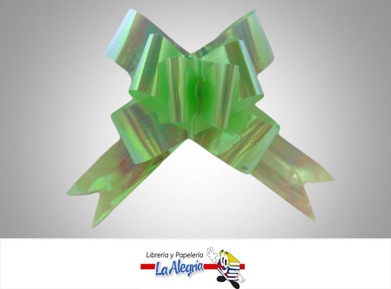 LAZO MAGICO 50X890MM VERDE TORNASOL UND MARCA HAND DRAW FLOWER   