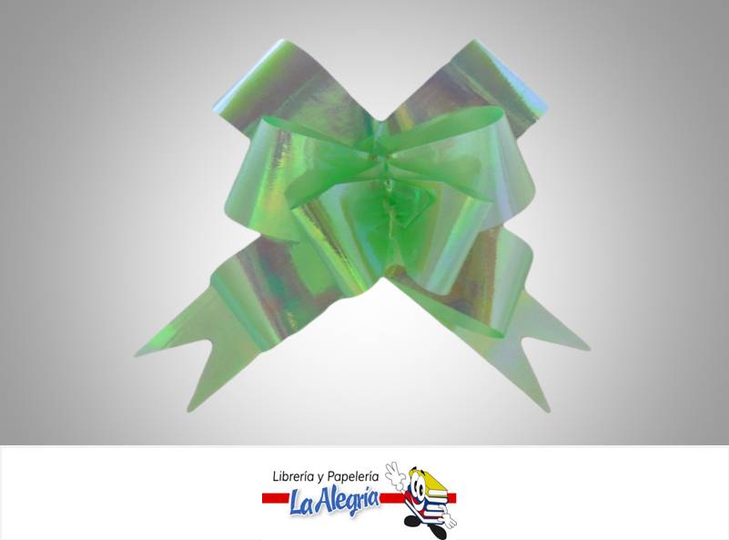 LAZO MAGICO 30X570MM VERDE TORNASOL UND MARCA S/M   