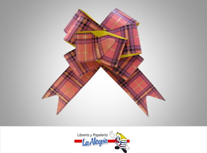 LAZO MAGICO 30X570MM ROSAD/CUADR/MOR UND MARCA S/M   