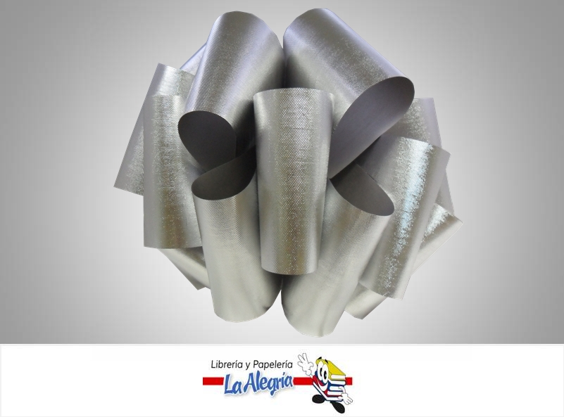 LAZO MAGICO 10X30CM PLATEADO UND MARCA S/M   