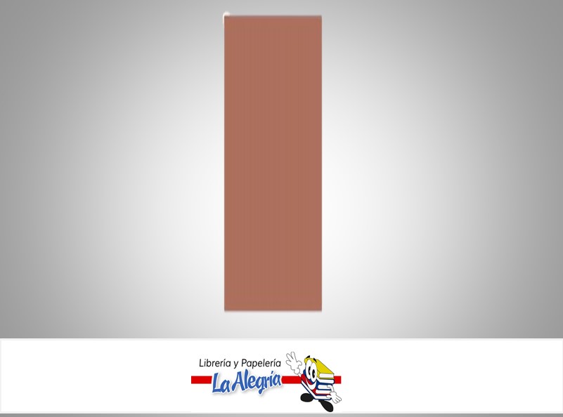 PAPEL LUSTRILLO 66X48 CM CANELA UND 90GR MARCA S/M   