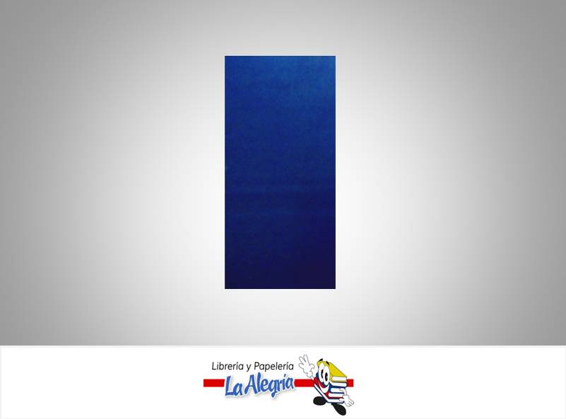 PAPEL LUSTRILLO 66X48 CM AZUL BANDERA UND 90GR MARCA S/M   
