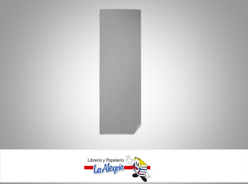 PAPEL LUSTRILLO 66X48CM GRIS UND 90GR MARCA S/M