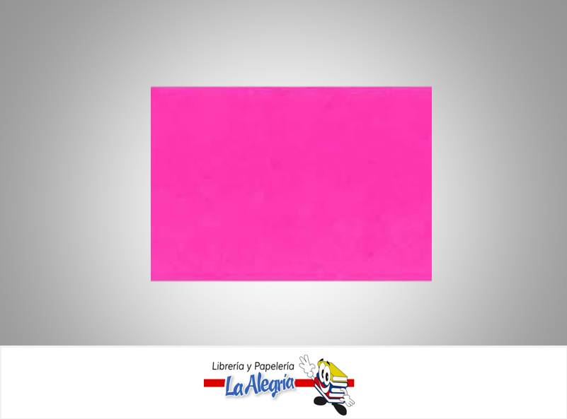 PAPEL LUSTRILLO 62X44 CM FUCSIA UND 90GR MARCA S/M   