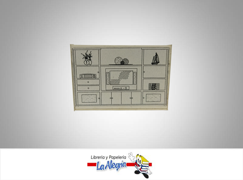 MOBILIARIO P/MAQUETA ESC 1:50 UND MARCA S/M   