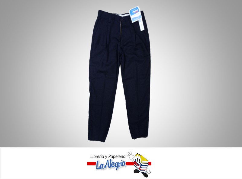 PANTALON ESCOLAR CLASICO TALLA 36 CAB AZUL MARINO UN MARCA ELDAMIL