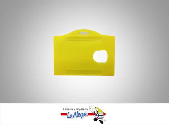 PORTA CARNET HORIZONTAL AMARILLO UND MARCA S/M   