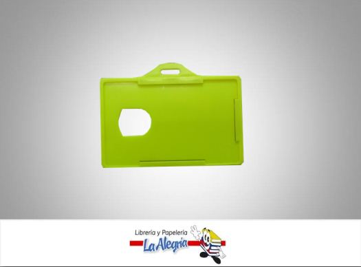 PORTA CARNET HORIZONTAL AMARILLO NEON UN MARCA S/M   