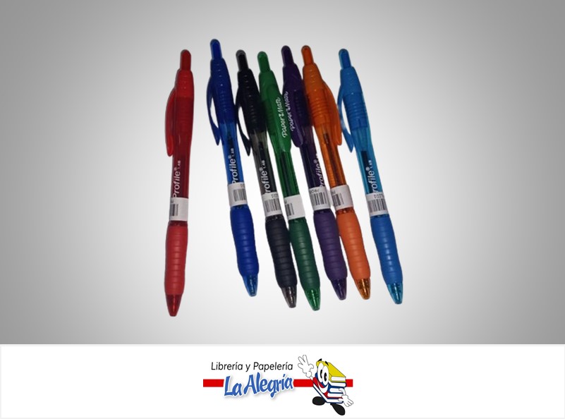 BOLIGRAFO PUNTA GRUESA PROFILE SURTIDO UND MARCA PROFILE