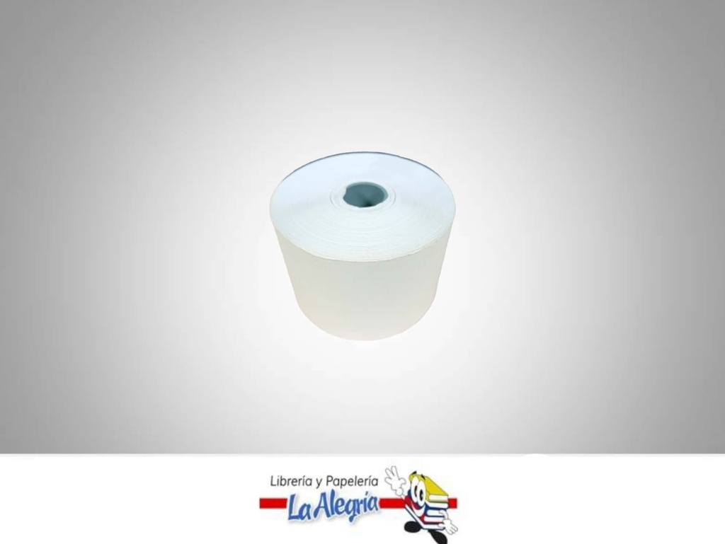 ROLLO PAPEL BOND 44MMX125MM UND MARCA S/M   