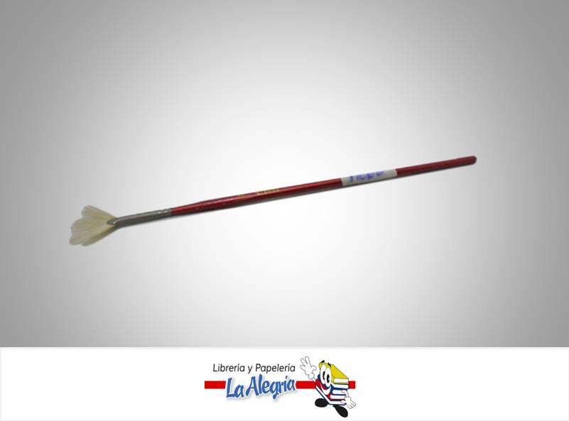 PINCEL ABANICO MANGO CORTO N02 UND MARCA OK