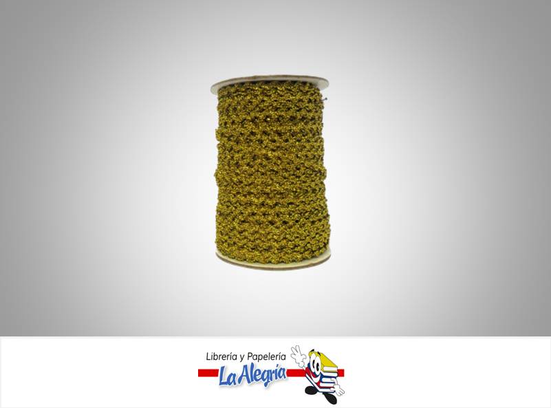 CINTA ZIG ZAG 02MM DORADO XMETRO MARCA S/M   