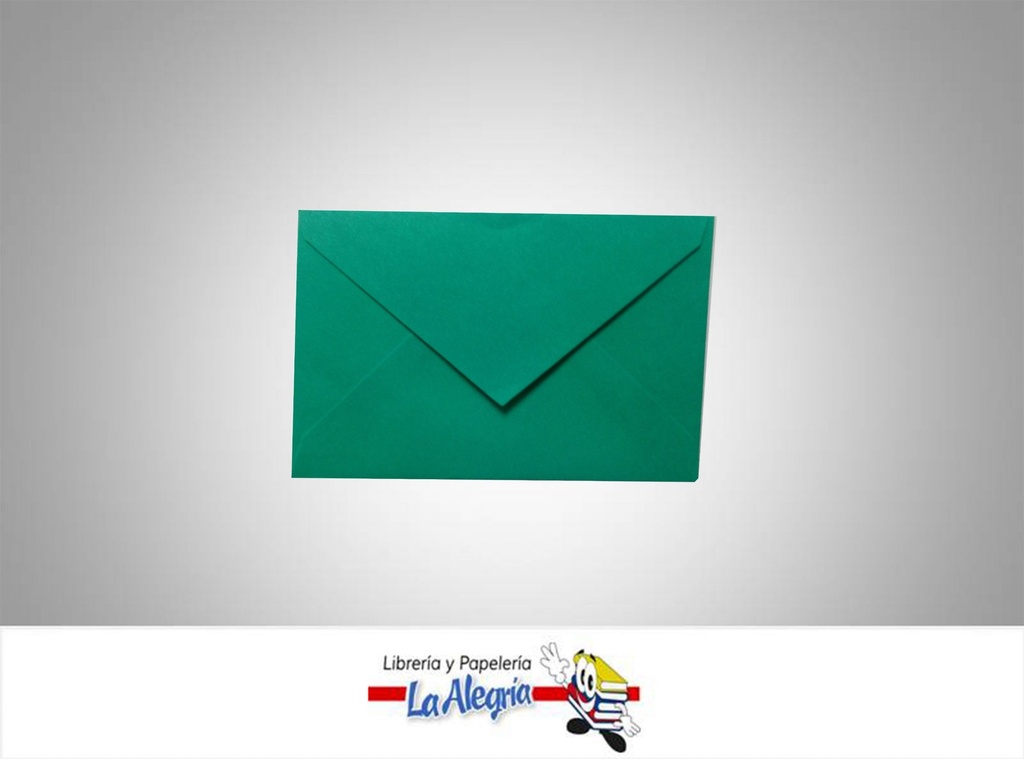 SOBRE NRO12 19X13,2 CM VERDE OSC UND MARCA S/M   