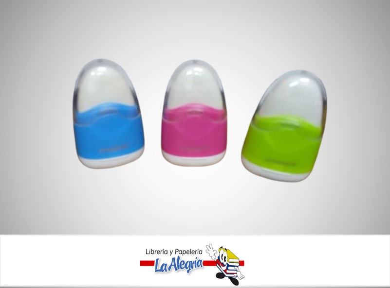 SACAPUNTA CON DEPOSITO PLASTICO Y BORRADOR STR 1099 MARCA STARMATE