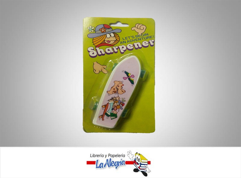 SACAPUNTA S/DEP PLAST PATINETA UND MARCA S/M   